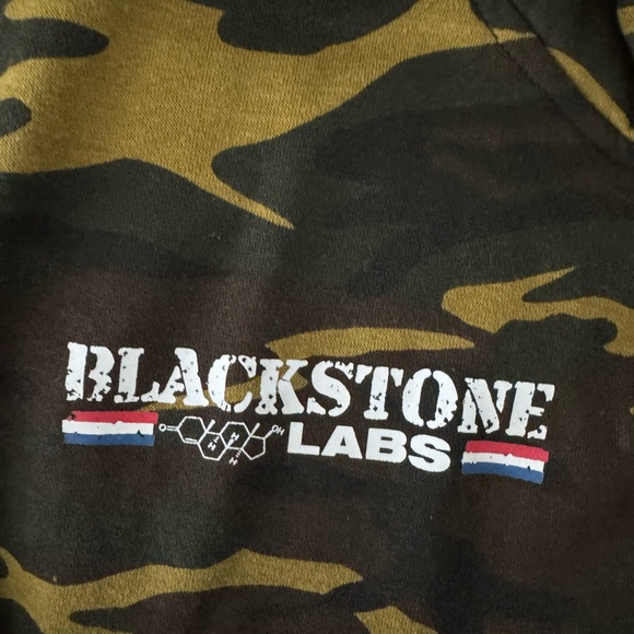 FULL SET (BLACKSTONE LABS) HOODIE WITH SWEAT PANTS. Awesome condition! - Picture 13 of 16